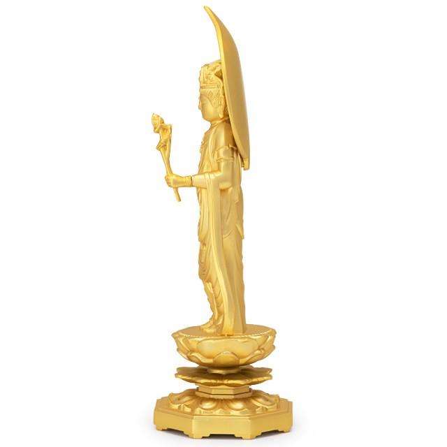 聖観音菩薩 合金製 15.3cm【牧田秀雲作】 : 仏壇・仏具販売-仏壇