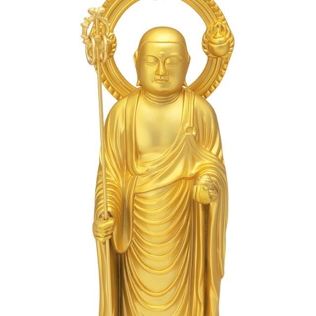 地蔵菩薩 合金製 15.5cm【牧田秀雲作】 : 仏壇・仏具販売-仏壇屋 滝田