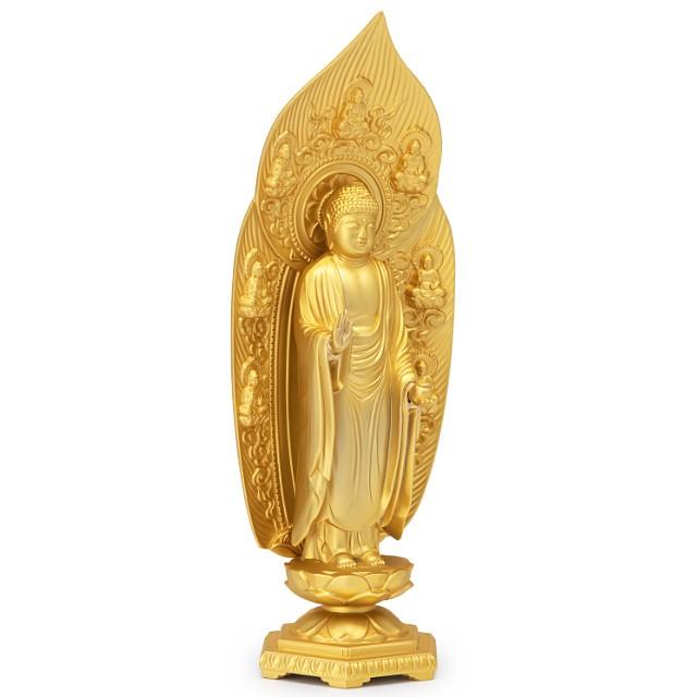 薬師如来立像 合金製 16.5cm【牧田秀雲作】 : 仏壇・仏具販売-仏壇屋