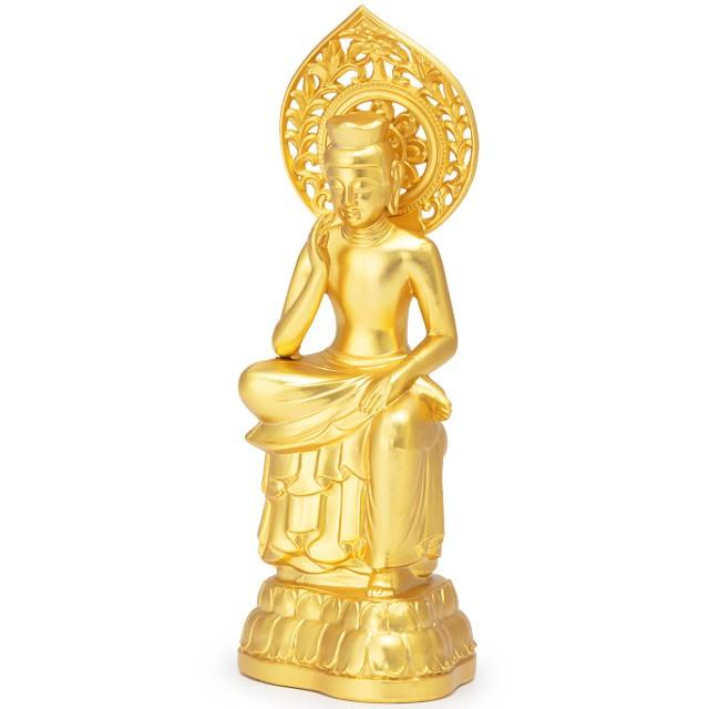 弥勒菩薩 合金製 15cm【牧田秀雲作】 : 仏壇・仏具販売-仏壇屋 滝田