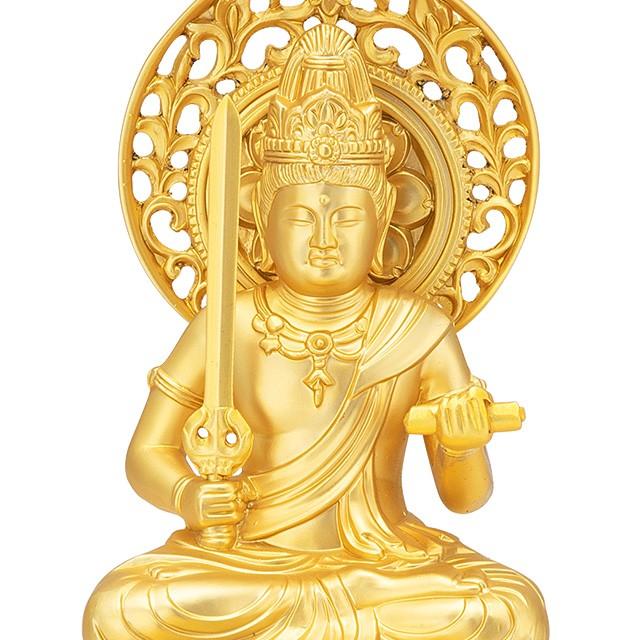 文殊菩薩 合金製 15cm【牧田秀雲作】 : 仏壇・仏具販売-仏壇屋 滝田