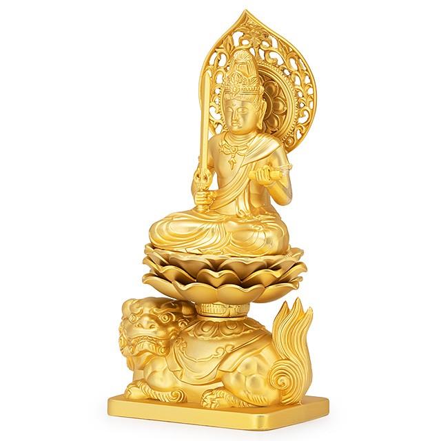 文殊菩薩 合金製 15cm【牧田秀雲作】 : 仏壇・仏具販売-仏壇屋 滝田