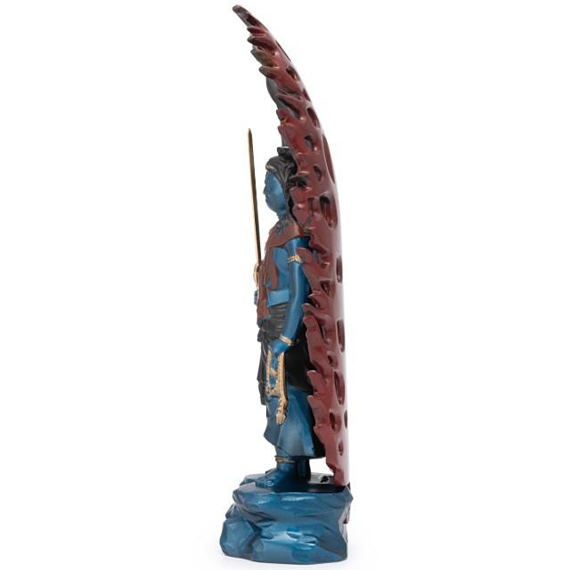 不動明王 合金製青彩色 15.5cm【牧田秀雲作】 : 仏壇・仏具販売 不動明王 合金製青彩色 15.5cm【牧田秀雲作】 : 仏壇・仏具販売