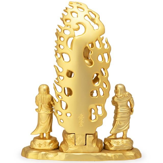 不動三尊 合金製金メッキ 16cm【牧田秀雲作】 : 仏壇・仏具販売-仏壇屋