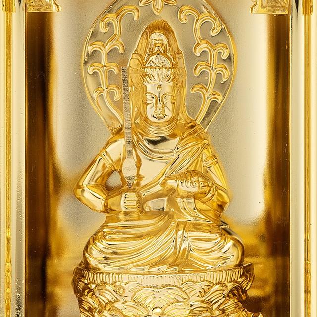 厨子付き文殊菩薩 合金製 9.7cm【渡辺景秋作】 : 仏壇・仏具販売-仏壇