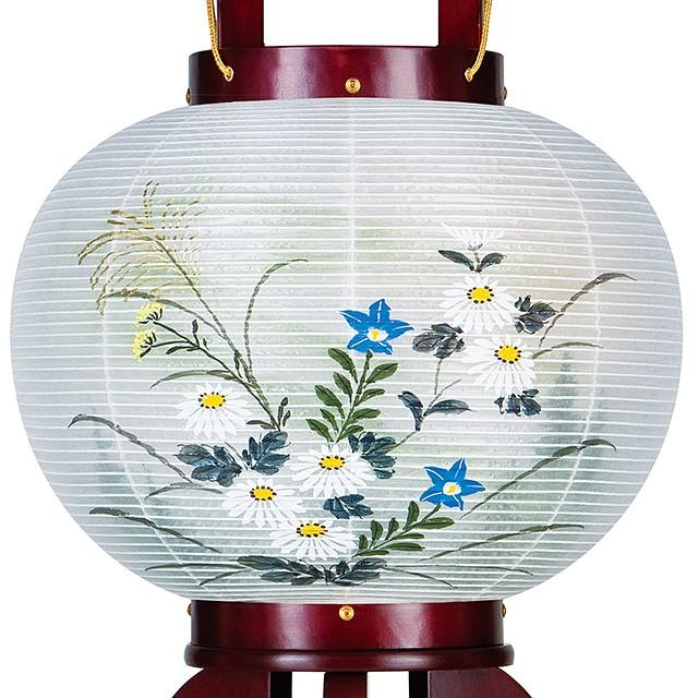 仏壇屋 滝田商店 銘木 盆提灯 盆ちょうちん お盆提灯 小型大内行灯本桜