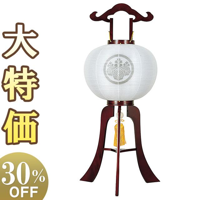 正絹 本塗】盆提灯 大内行灯 正絹張り 墨絵 本塗 12号一対 【公式通販】