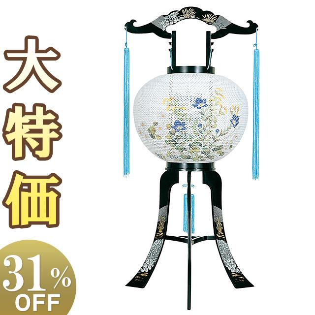 仏壇屋 滝田商店 盆提灯 盆ちょうちん お盆提灯 回転行灯10号 2475