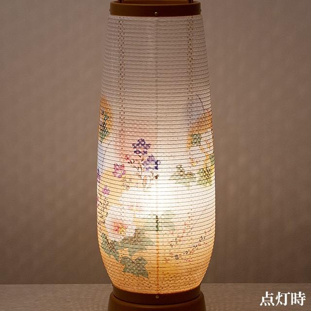 盆提灯 盆ちょうちん お盆提灯 回転行灯 あけぼの3号 2733(一個)_2