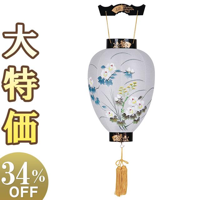 仏壇屋 滝田商店 特選 盆提灯 盆ちょうちん お盆提灯 御所提灯蒔絵 LED