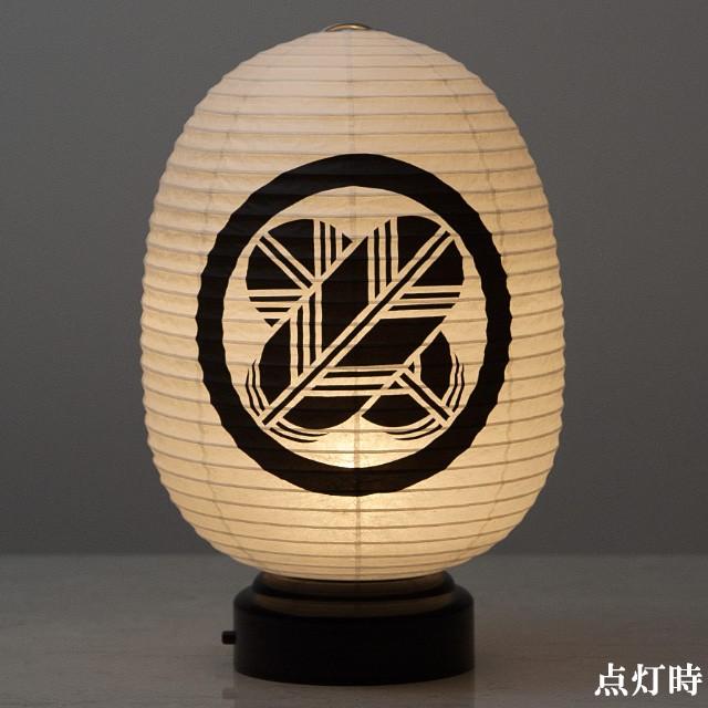 仏壇屋 滝田商店 家紋入り ミニ盆提灯 盆ちょうちん お盆提灯 結花