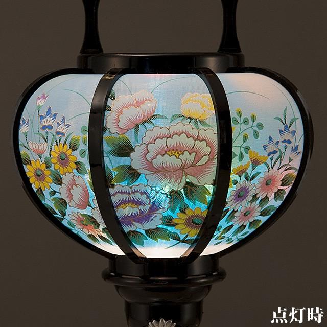 仏壇屋 滝田商店 盆提灯 盆ちょうちん お盆提灯 回転霊前灯2号 6612