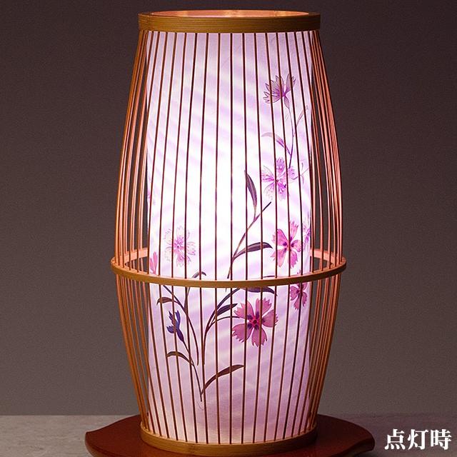 仏壇屋 滝田商店 盆提灯 盆ちょうちん お盆提灯 回転行灯 京竹1号 白木