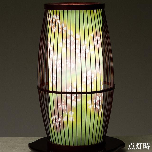 仏壇屋 滝田商店 盆提灯 盆ちょうちん お盆提灯 回転行灯 京竹2号 タメ