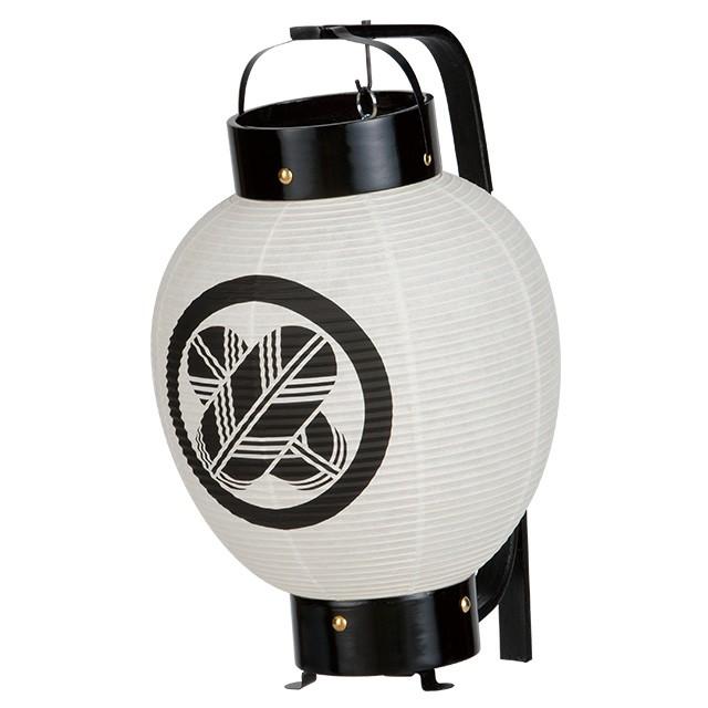 仏壇屋 滝田商店 家紋入り お迎え盆提灯 盆ちょうちん お盆提灯 弓張九