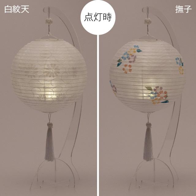 仏壇屋 滝田商店 盆提灯 シンプル 初盆セット 新盆セット ほたる 紋天