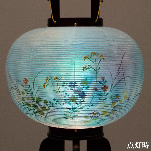 仏壇屋 滝田商店 盆提灯 高級 初盆セット 新盆セット 対柄 小型木製