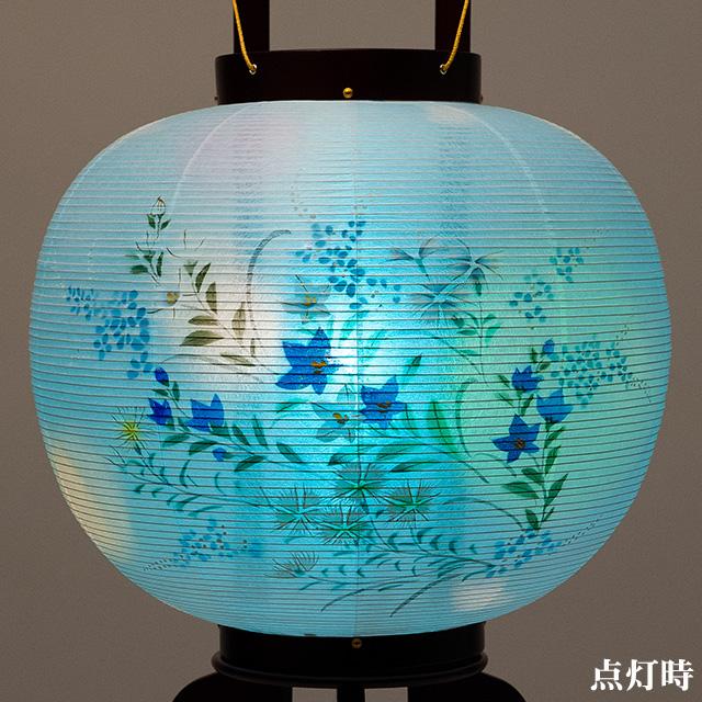 盆提灯 高級 初盆セット 新盆セット 対柄 木製行灯６点セット １４-A 初盆 提灯 お盆用品_7