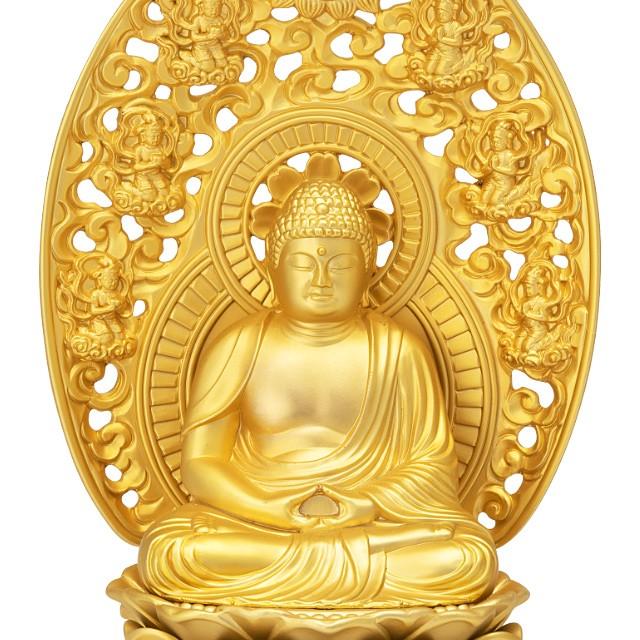 釈迦如来(曹洞宗・臨済宗) 合金製 小 : 仏壇・仏具販売-仏壇屋 滝田