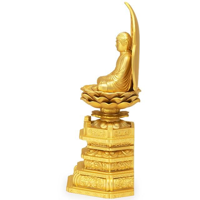 座阿弥陀如来(天台宗) 合金製 中 : 仏壇・仏具販売-仏壇屋 滝田 座阿弥陀如来(天台宗) 合金製 中 : 仏壇・仏具販売-仏壇屋 滝田