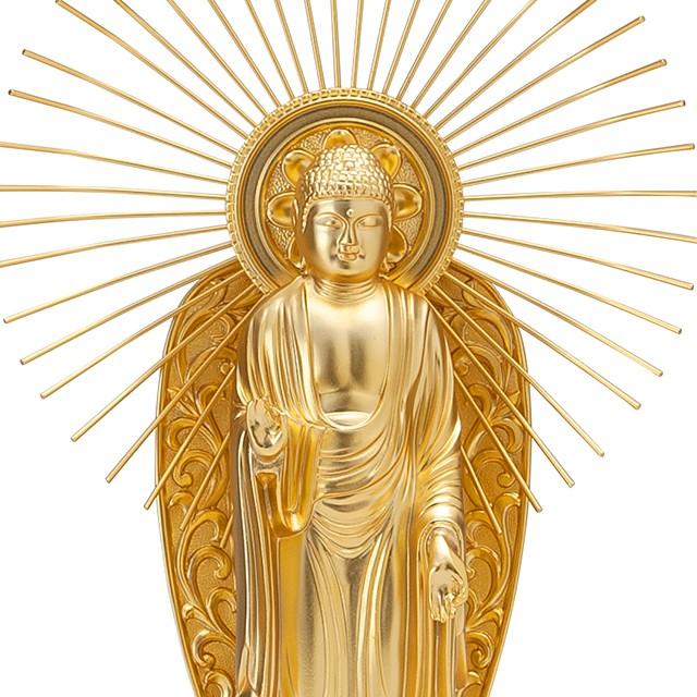 西阿弥陀如来(浄土真宗本願寺派) 合金製 中 : 仏壇・仏具販売 西阿弥陀如来(浄土真宗本願寺派) 合金製 中 : 仏壇・仏具販売