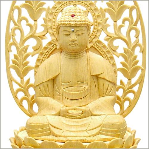 釈迦如来(曹洞宗・臨済宗) 白木製 2.5寸 : 仏壇・仏具販売-仏壇屋 滝田