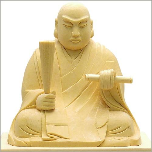 日蓮聖人(日蓮宗) 白木製 3寸 : 仏壇・仏具販売-仏壇屋 滝田商店 日蓮聖人(日蓮宗) 白木製 3寸 : 仏壇・仏具販売-仏壇屋 滝田商店