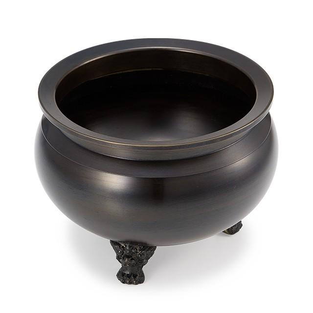 縁付前香炉（机上香炉）黒色 1.1尺（寺院用仏具）_1