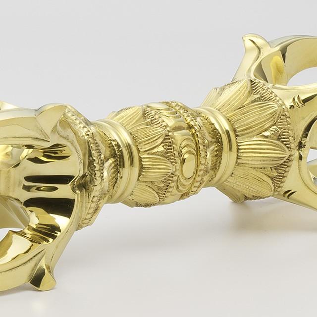 仏壇屋 滝田商店 五鈷杵 中型 長さ 12.5cm(京都製 密教法具 前 仏壇屋 滝田商店 五鈷杵 中型 長さ 12.5cm(京都製 密教法具 前