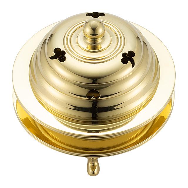 仏壇屋 滝田商店 火舎香炉 大々型 直径13.4cm×高さ12.7cm（京都製 密教 