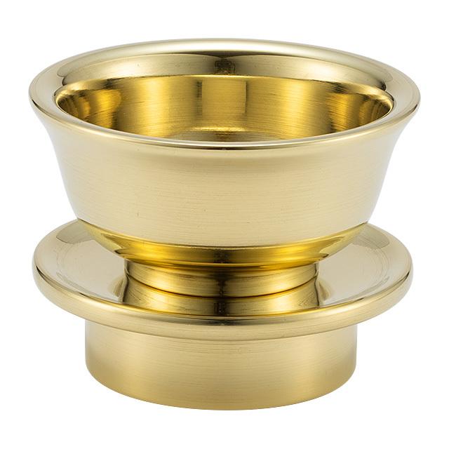 仏壇屋 滝田商店 六器 大型(六個一組) 口径7.7cm×高さ5.8cm（京都製