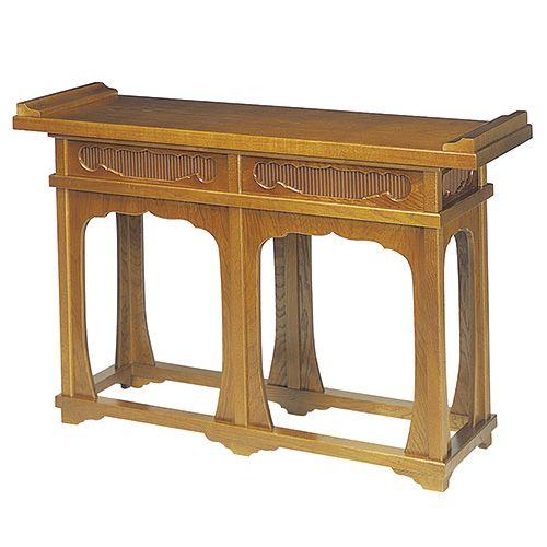 仏壇屋 滝田商店 - 立焼香机 栓製 3尺（お寺さま用仏具）