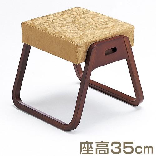 背低寺院用スツール(御詠歌スツール)（寺院用椅子）（本堂椅子）