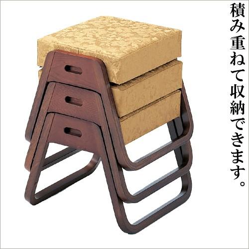 背低寺院用スツール(御詠歌スツール)（寺院用椅子）（本堂椅子）_1