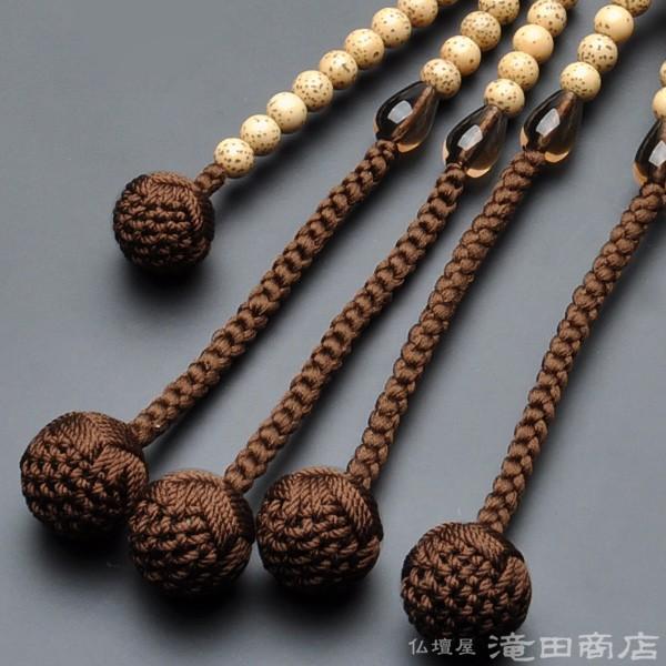仏壇屋 滝田商店 数珠 日蓮宗 男性用 星月菩提樹 茶水晶仕立 尺2 仏壇屋 滝田商店 数珠 日蓮宗 男性用 星月菩提樹 茶水晶仕立 尺2