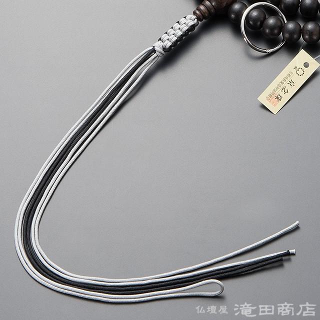 仏壇屋 滝田商店 数珠 曹洞宗 寺院用 男性用 縞黒檀(艶消) 両 仏壇屋 滝田商店 数珠 曹洞宗 寺院用 男性用 縞黒檀(艶消) 両