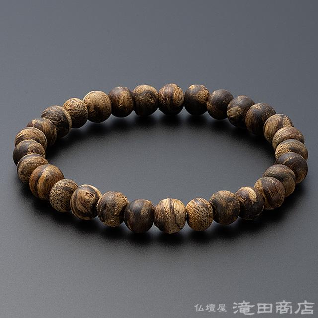 仏壇屋 滝田商店 腕輪念珠 数珠 ブレスレット 極上 伽羅（きゃら
