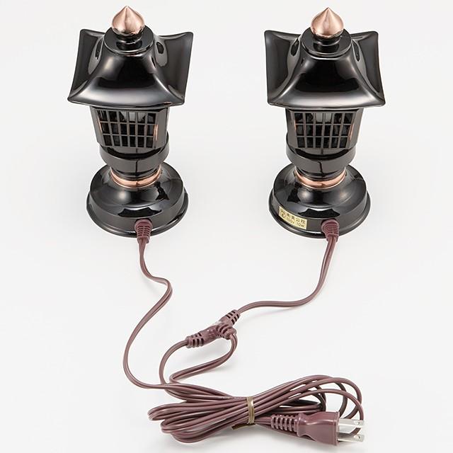 仏具 仏壇用灯篭 一対 仏具・真鍮神前灯篭 六角丁足型 一対 — 仏壇・仏具専門店 ぶつ