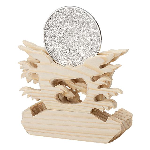仏壇屋 滝田商店 神鏡 (龍彫り台付) 金属製「本鏡」 3寸 鏡径9cm 仏壇屋 滝田商店 神鏡 (龍彫り台付) 金属製「本鏡」 3寸 鏡径9cm