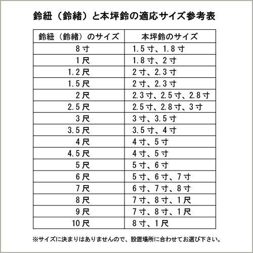 鈴紐(鈴緒)桐枠付き 木綿 6尺｜takita｜02