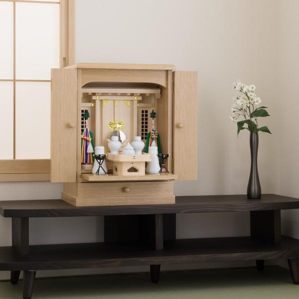 仏壇屋 滝田商店 祖霊舎 モダン・家具調 神徒壇 上置き型 18号 仏壇屋 滝田商店 祖霊舎 モダン・家具調 神徒壇 上置き型 18号