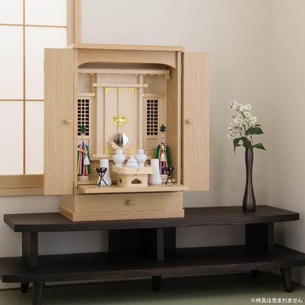 仏壇屋 滝田商店 祖霊舎 モダン・家具調 神徒壇 上置き型 23号(現代型