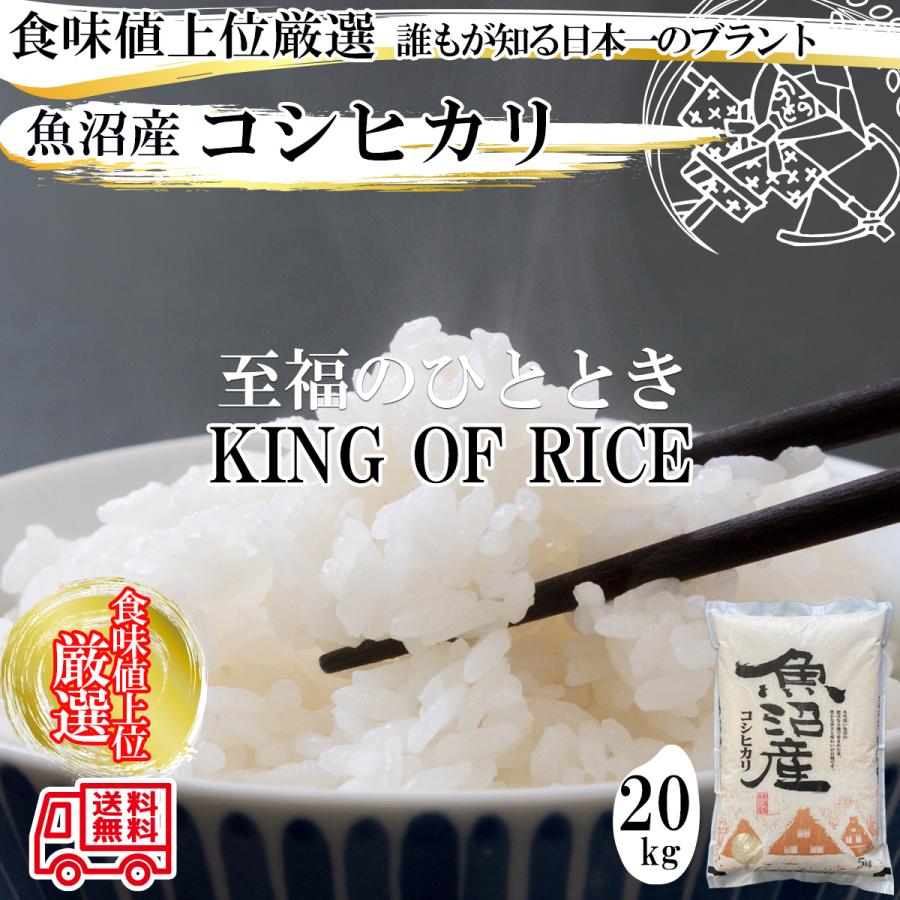 コシヒカリ 令和7年産 新潟県 魚沼産コシヒカリ 白米20kg （5kg