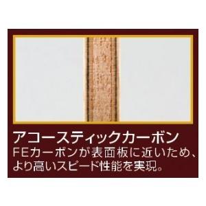 【最安値チャレンジ！】Nittaku 卓球 アコースティックカーボン 中国式 NC-0179の画像