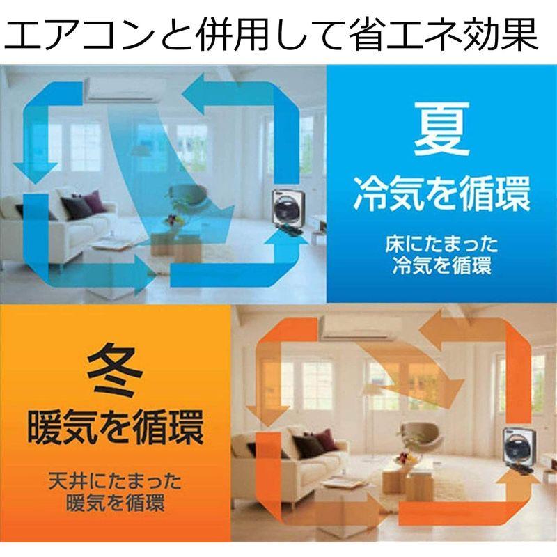 山善 扇風機 25cm 床置き ボックス式 押しボタンスイッチ 風量3