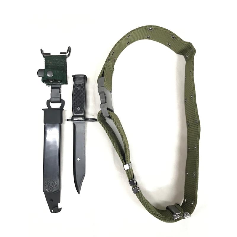 89式(はちきゅうしき)多用途銃剣+陸上自衛隊 新型弾帯セット 89式(はちきゅうしき)多用途銃剣+陸上自衛隊 新型弾帯セット