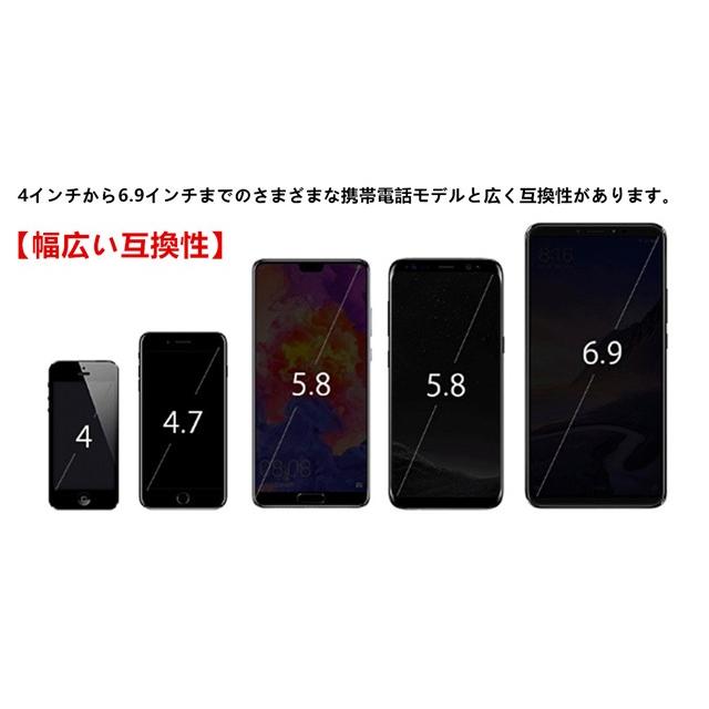 車載ホルダー エアコン吹き出し口 スマホ iPhone スマホホルダー Android クリップ式 エアコン 送風口  カーホルダー 360度首振り｜takouya｜10