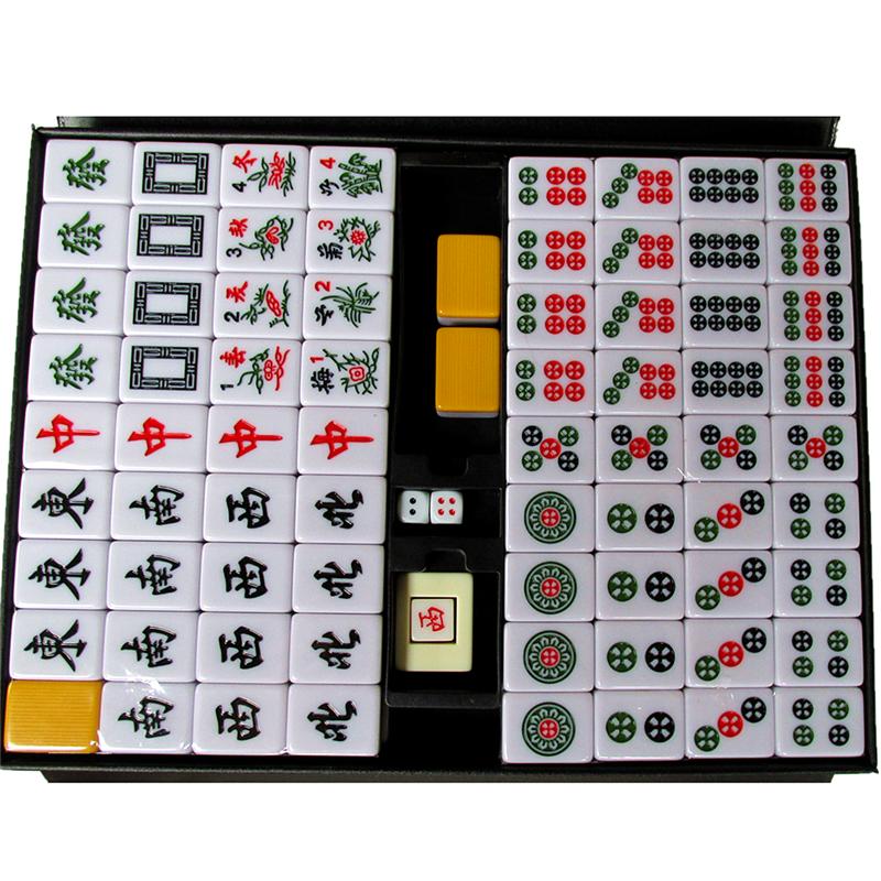 本格の家庭用マージャン牌（セット約4.5kg)重量感あり・爽快感が最高