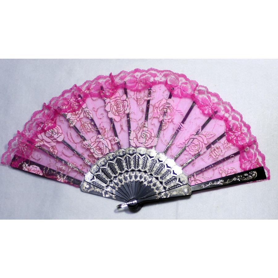 レース扇子 せんす バレエ用品扇子 舞扇子 韓流デザイン扇子 中国雑貨 Ws27 D1 多幸屋商店 通販 Yahoo ショッピング