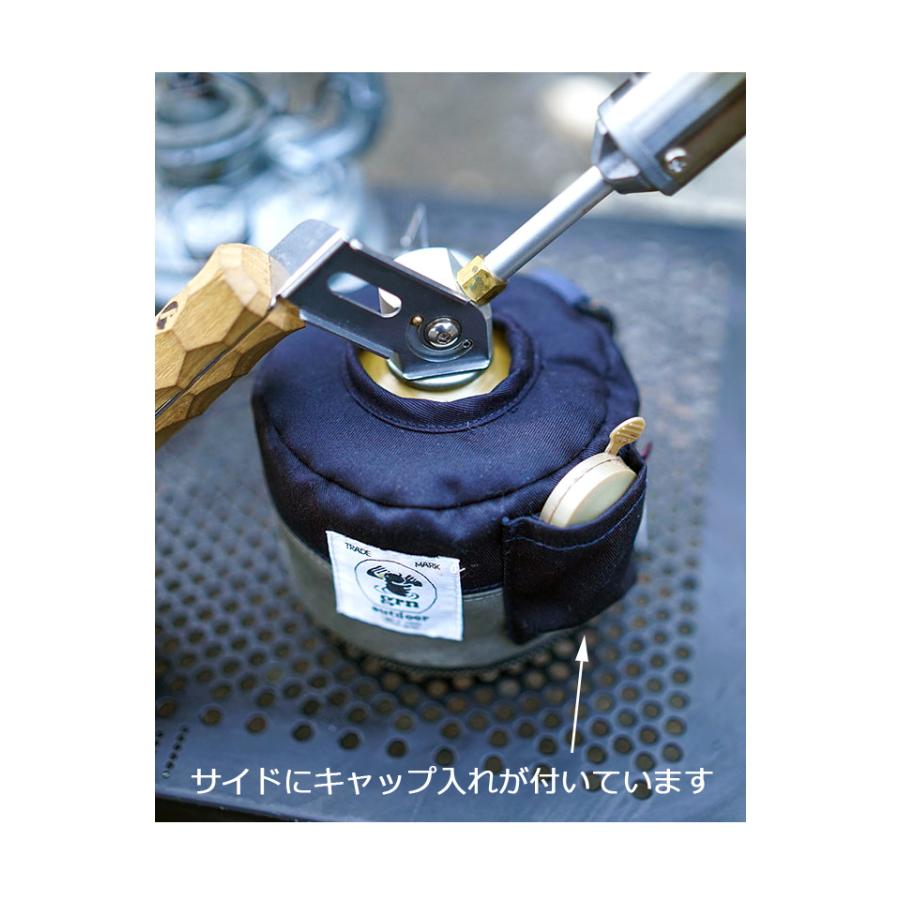 grn outdoor HIASOBI CAMPER COVER250 ver.2 OD缶カバー 難燃加工カバー ガス缶カバー｜takt｜02